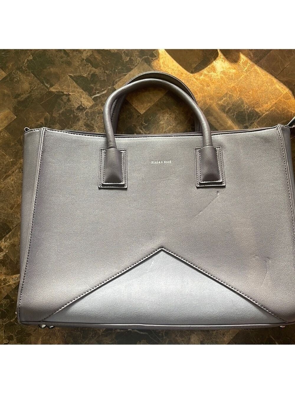 Pixie Mood Mauve Colour Vegan Leather Tote BNWOT 🥰🥰